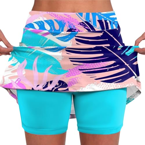 FlekmanArt Dress with Shorts Underneath Womens Skorts Womens Plus Size Shorts Flared Leggings Cider Clothing Plus Size Shorts for Curvy Women Maternity Skirt Athletic Skort Biker Shorts with Pockets