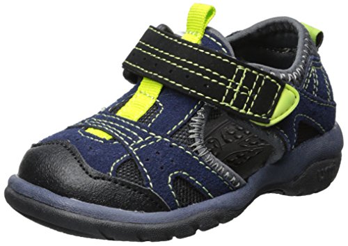 umi Mac Sandal (Toddler/Little Kid/Big Kid), Navy Multi, 21 FR(5.5 M US Big Kid)