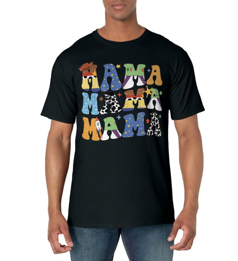 Toy Funny Story Mama Boy Mom Mother's Day Tee For Womens T-Shirt