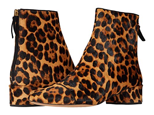 J.Crew Haircalf Leona Ankle Boot Leopard 8 B (M)