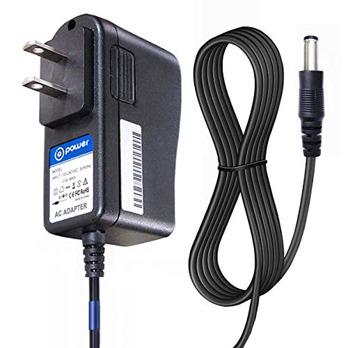 T-Power 12V Charger for RCA, Pyle, DBPOWER, Sylvania, Synagy, Apeman, Craig, COOAU, Dynex, Impecca, Magnavox, UEME Portable DVD Player Ac Adapter Power Supply