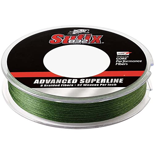 Suffix 832 Braid 10 lb Low-Vis Green 150 yards