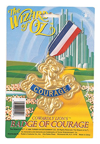 Wizard of Oz Cowardly Lion-Badge of Courage, 75th Anniversary Edition