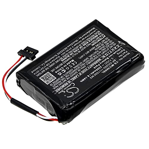 PRUVA Battery Compatible with Magellan Cyclo 500 HC, Cyclo 505 HC, P/N: BP-DG500-11/1500 MX 2200mAh