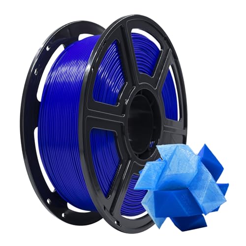 FLASHFORGE PLA Filament 1.75mm, 3D Printer Filament 1kg (2.2lbs) Spool, Dimensional Accuracy +/- 0.02mm, 3D Printing Filament Easy to Use and Fits for Most FDM 3D Printers (Blue)