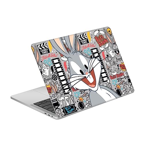 Head Case Designs Officially Licensed Looney Tunes Bugs Bunny Graphics and Characters Vinyl Sticker Skin Decal Cover Compatible with MacBook Pro 13' A1989 / A2159