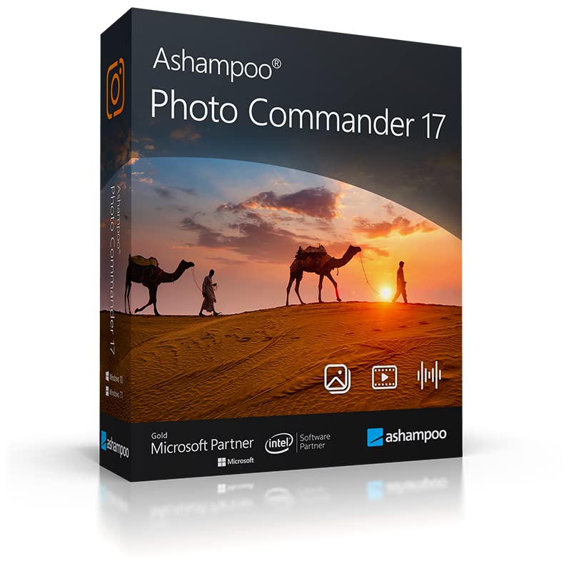 Photo editing software compatible with Windows 11, 10 – view, edit, enhance and organize your photos – more than 200 features (collages, slideshows and more)