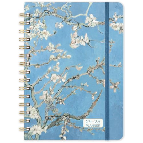 2024-2025 Planner – Planner/Calendar 2024-2025, Jul 2024 - Jun 2025, 2024-2025 Planner Weekly and Monthly with Tabs, 8.5' x 6.4', Hardcover, Back Pocket, Thick Paper