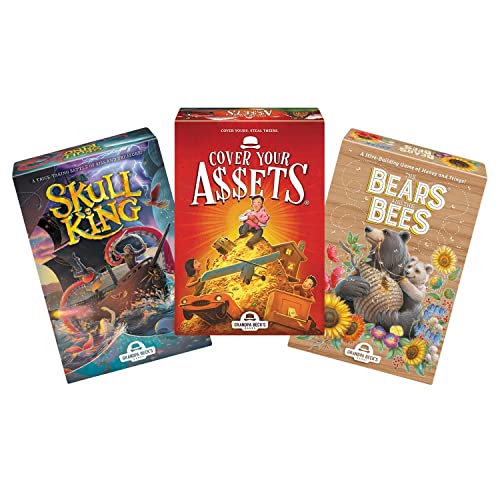 Grandpa Beck's Games Cover Your Assets Bundle with Skull King and Bears and The Bees