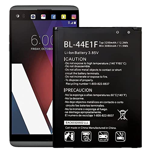 DDONG for LG V20 Battery, BL-44E1F Replacement Battery Extended for LG Stylo 3/ Stylo 3 Plus H918 H910 LS997 US996 VS995 V995