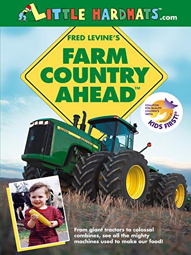 Farm Country Ahead - Kids DVD Movie - Educational Movie for Kids DVD About Farming - Kids Learning Movie On DVD About Tractors, Trucks, Combines, Harvesters And Animals - Featuring John Deere Equipment