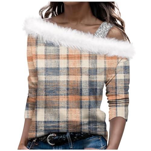 Generic Womens Christmas Shirt Cardigan Sweaters for Women Wchristmas Shirts for Women Cute Snowflake Tshirts Christmas Tees for Women Cute Crewneck Sweatshirt White Corset Top,White,X-Large