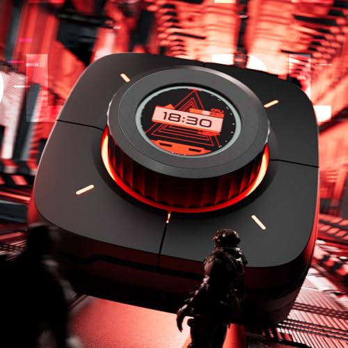 Cololight Stream Deck with RGB Light ColoPlay Programmable Gaming Keyboard, Performance Monitor PC Power Switch, Desktop Media Controller with Spotify, YouTube, Netflix