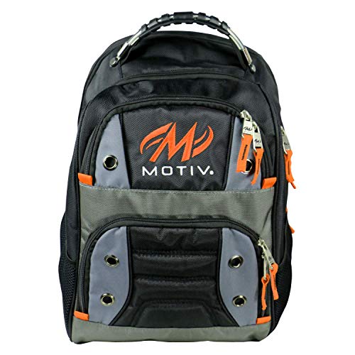 MOTIV Intrepid Backpack Black/Orange