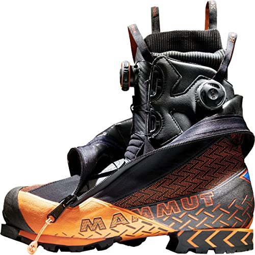 Mammut Nordwand 6000 High Mountaineering Shoes, Black/Arumita, US 9.5, 3010-01061-00520-1085