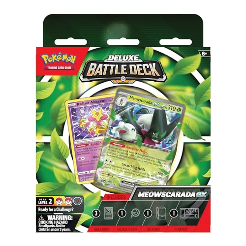 Pokémon TCG: Meowscarada/Quaquaval ex Deluxe Battle Deck