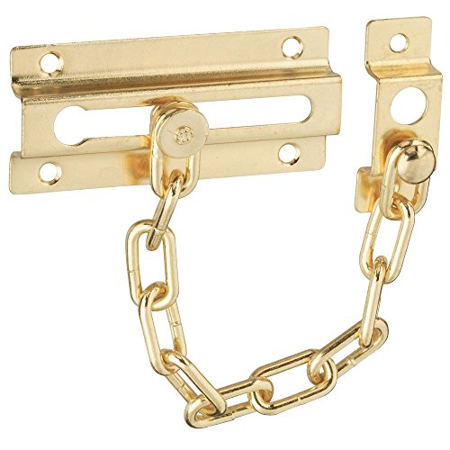 National Hardware N183-590 V807 Door Chain in Brass,1/2' x 6'