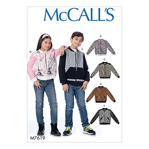 McCall's Patterns Children's/Girls'/Boys Bomber Jackets