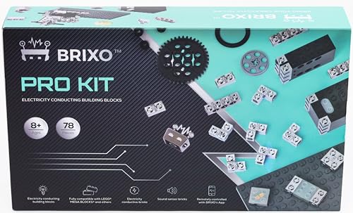 Dakott PRO-KIT, Electricity conducting Building Blocks, Fully Compatible with All LegoBricks and Models. Meet BRIXO - A New World of Creativity and Innovation. Bring Your LegoBricks to Life.