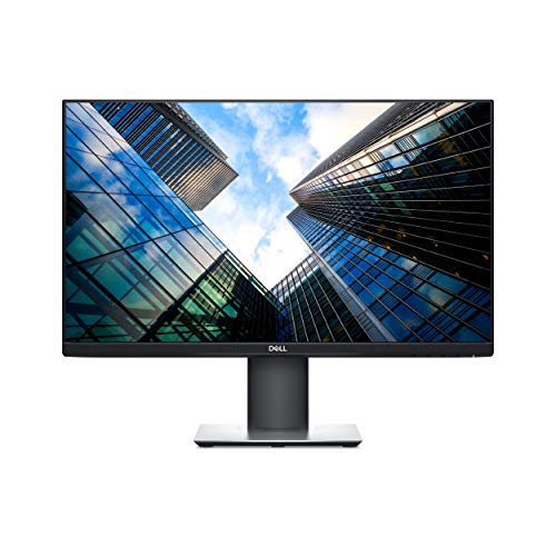 Dell P2419H 24 Inch LED-Backlit, Anti-Glare, 3H Hard Coating IPS Monitor - (8 ms Response, FHD 1920 x 1080 at 60Hz, 1000:1 Contrast, with ComfortView DisplayPort, VGA, HDMI and USB), Black