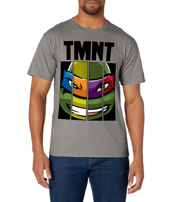Teenage Mutant Ninja Turtles Face Mash Up T-Shirt T-Shirt