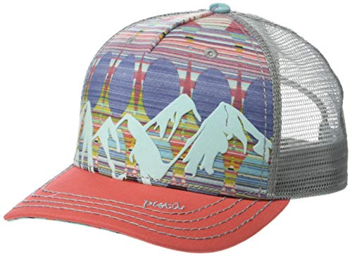 Pistil Women's Standard McKinley Trucker Hat, Coral, One Size