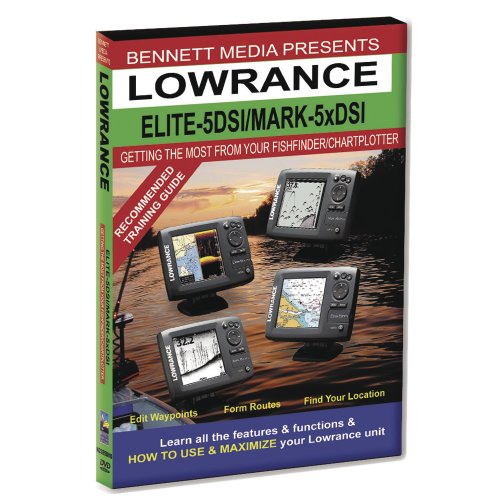 LOWRANCE ELITE-5 DSI FISHFINDER/CHARTPLOTTER MARK-5x DSI