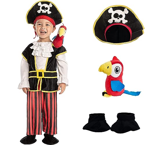 Spooktacular Creations Baby Pirate Costume for Infant Halloween Trick or Treating,Dress-up Parties (3-4 yrs)