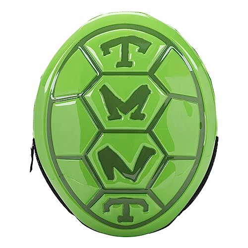 Bioworld Teenage Mutant Ninja Turtles Hard Shell Youth 16” Backpack With Character Hood