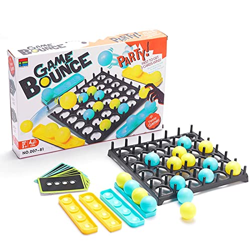 Bounce Ball Game Family Party Games, Jumping Connect Ball Board Games Table Game Toys, Christmas Party Favors Birthday Gift for Adults and Kids