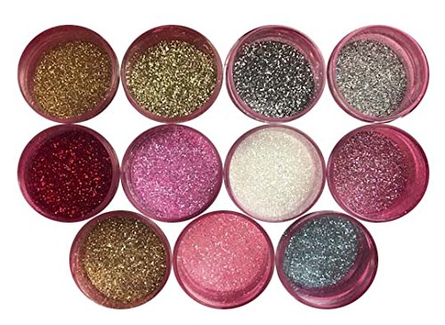 OH! SWEET ART - Disco Cake MULTICOLOR I SET (11 colors) 5 GRAMS EACH CONTAINER, for cakes, cupcakes, fondant, decorating, cake pops