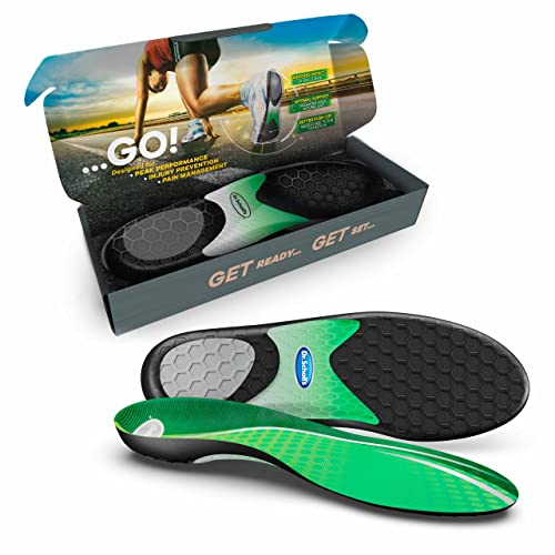 Dr. Scholl's Performance Sized to Fit Running Insoles for Men & Women // Help Prevent Plantar Fasciitis, Shin Splints and Runner’s Knee