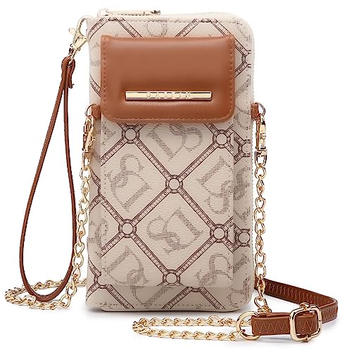 Dasein Crossbody Bag Phone Purse Handbag for Women Shoulder Bag Credit Card Wristlet Wallet with Multi Pockets