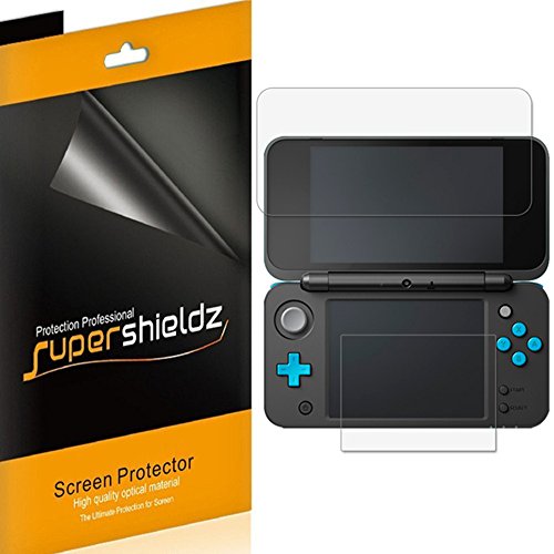 Supershieldz (3 Pack) Designed for Nintendo 2DS XL Screen Protector, Anti Glare and Anti Fingerprint (Matte) Shield