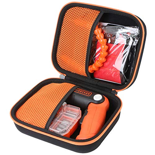 Aenllosi Hard Carrying Case Replacement for BLACK+DECKER 4V MAX Cordless Screwdriver BDCSFL20C