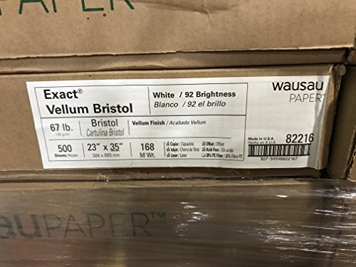 exact vellum bristol 67 lb white