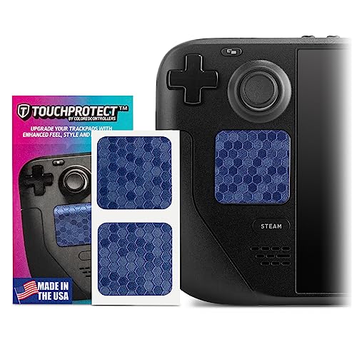 TouchProtect - Steam Deck OLED compatible Accesories Skin to Add Grip, Style, Tactile Feedback, and Protect Steam Deck Trackpad. Touchpad Protector, Steam Deck Skin
