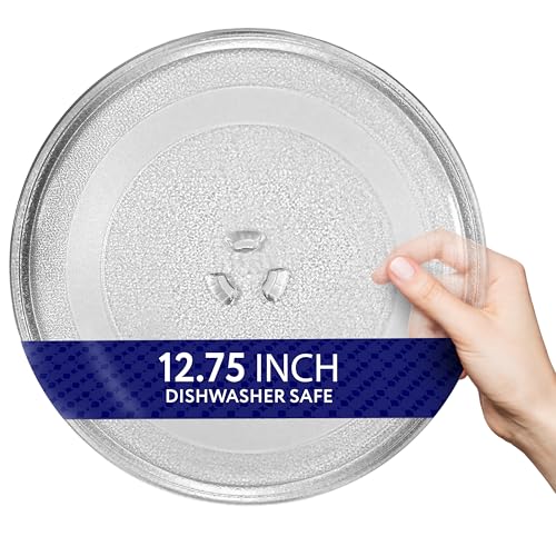 IMPRESA 12.75' Sears, Kenmore and LG -Compatible Microwave Glass Plate/Microwave Glass Turntable Plate Replacement - 12 3/4' Plate, Equivalent to 1B71961E, 1B71961F and 507049