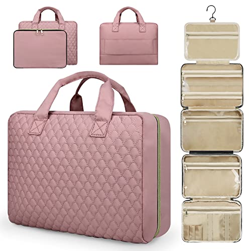 urophylla Detachable Travel Toiletry Bag for Women - Large Toiletry Bags for Traveling Women - Hanging Makeup Cosmetic Bag, Organizer for Travel Accessories Cruise Essential - Travel Size Toiletries