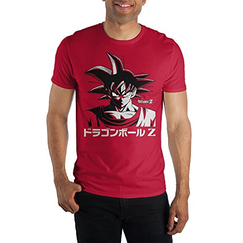 Dragon Ball Z Goku Kanji T-Shirt Tee Shirt Red