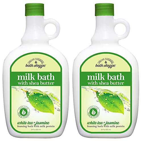 Bath Shoppe White Tea Milk Bath 28 fl oz (2 Pack)