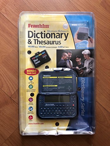 Franklin MWD-1440 Dictionary and Thesaurus with Bookman II
