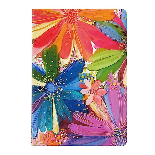 Erin Condren Designer Petite Planner - Wellness Log, Track Habits for Sleep, Water Intake, Steps Taken, and Goals. Includes Inspirational and Fun Sticker Set (EttaVee)