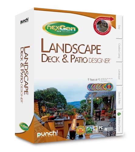 Punch! Landscape, Deck, & Patio Designer with NexGen Technology