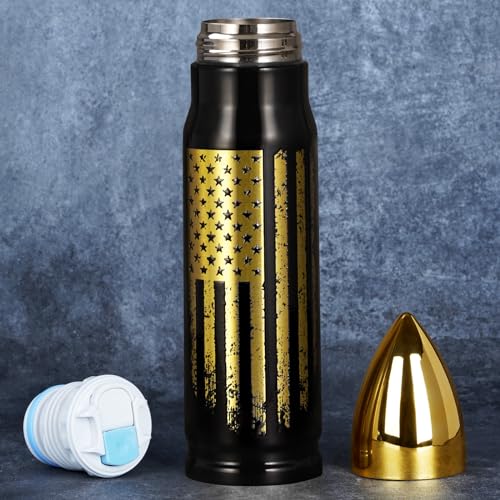 Fathers Day Dad Gifts from Daughter Son Wife - Funny Birthday Gifts for Men - 17oz American Flag Dad Tumbler for Men - Unique Gifts for Dad Who Wants Nothing - Mens Gifts Ideas for Happy Fathers Day