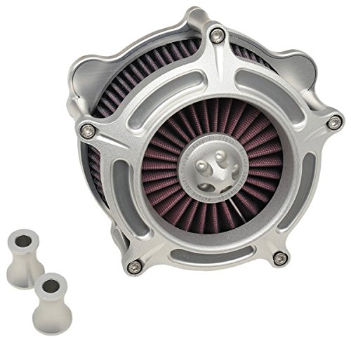 Roland Sands Design Turbine Machine Ops Air Cleaner for Harley Davidson 2008-15 - One Size