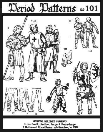 Medieval Military Garments Patterns