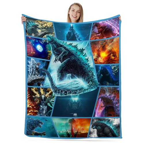 Throw Blanket 50x60 Inches Blankets Movie Bedding for Boys and Girls, Soft Plush Blanket Gifts with Fashion Design, Colorful