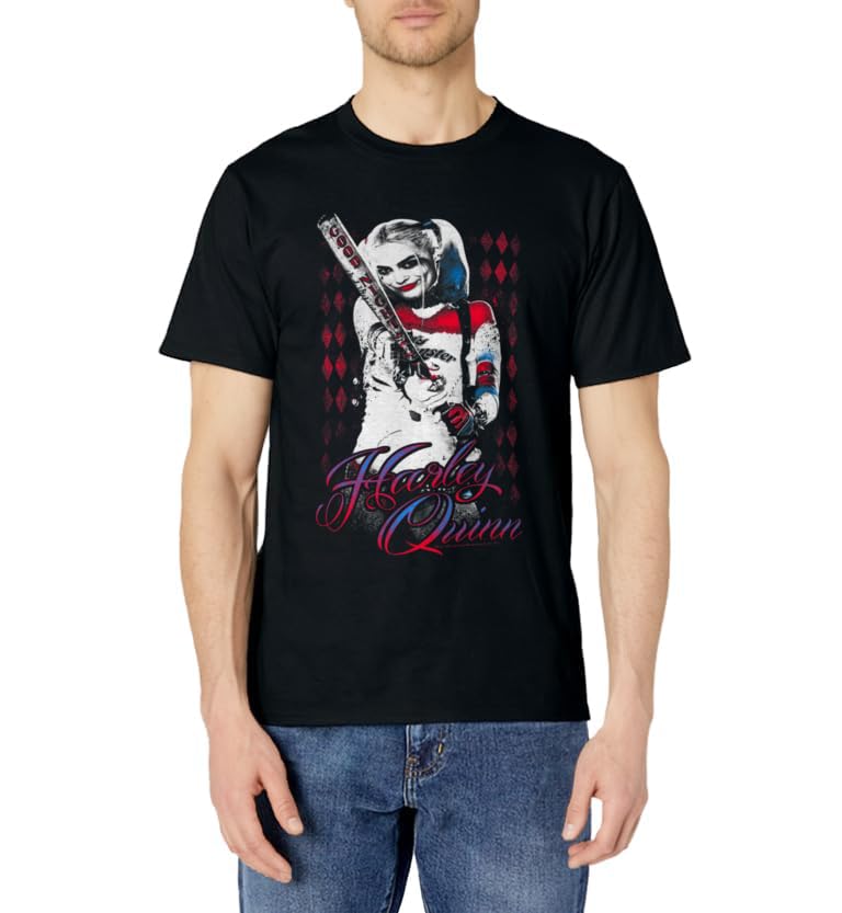 Suicide Squad Harley Quinn Bat T-Shirt