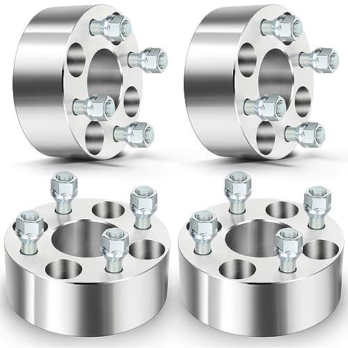 ECCPP 4X 2 inch 4x4 to 4x4 4 Lug Wheel Spacers 4x101.6mm to 4x101.6mm 1/2' Studs 59mm CB fits for EZ GO EZGO Club Car for ATV Go-lf Cart